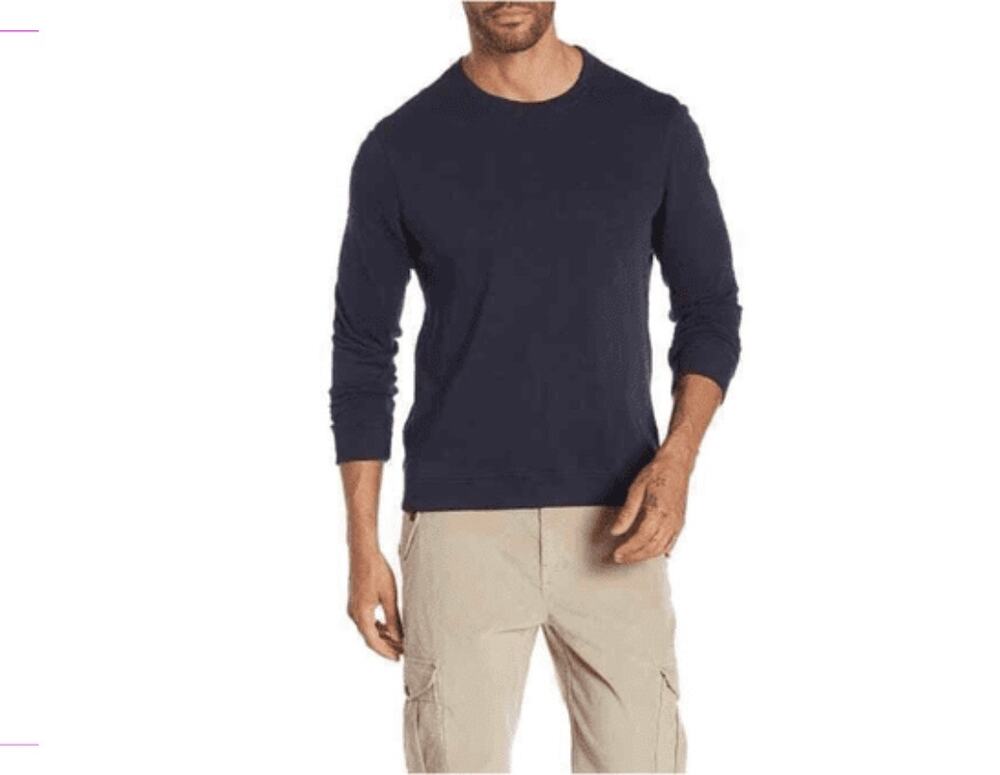 NWT Michael Bastian Textured Henley Sweater Mens Size M Black Long Sleeve New